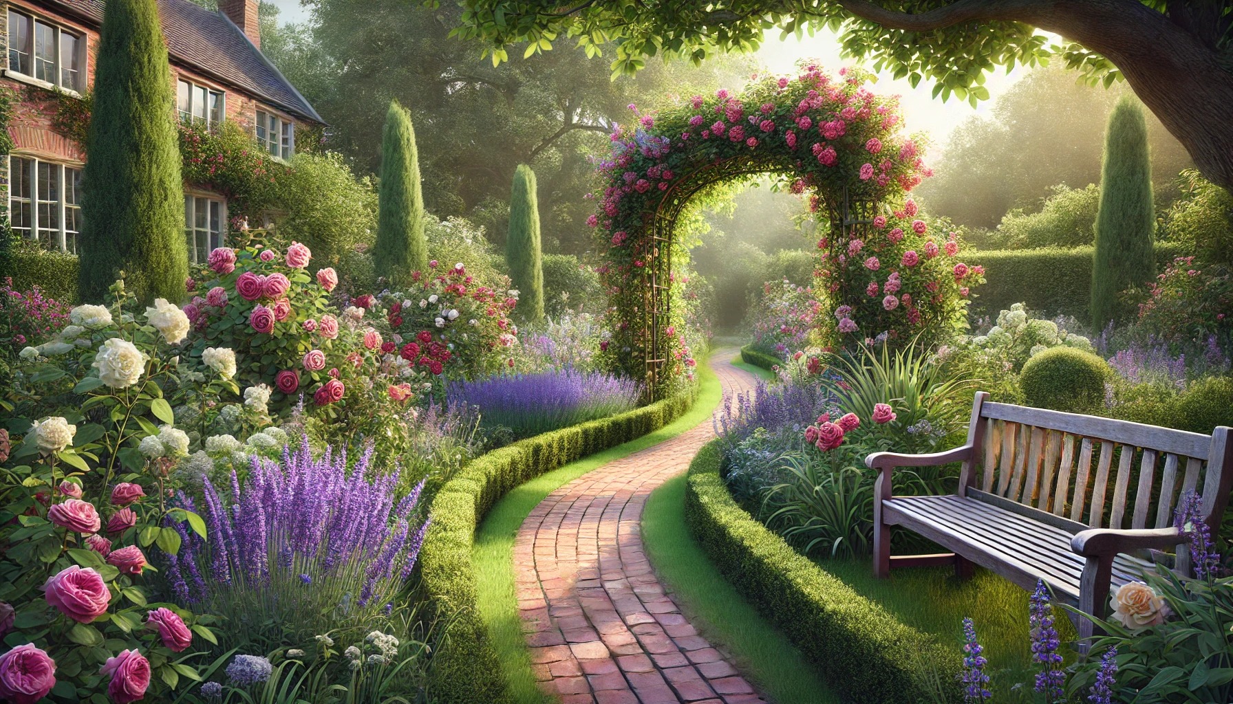 イングリッシュガーデンの作り方